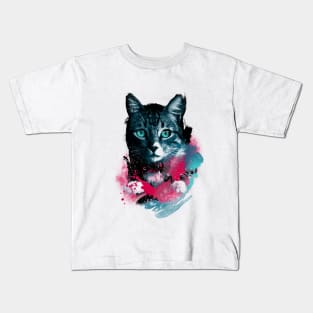 Galaxy Cat Kids T-Shirt